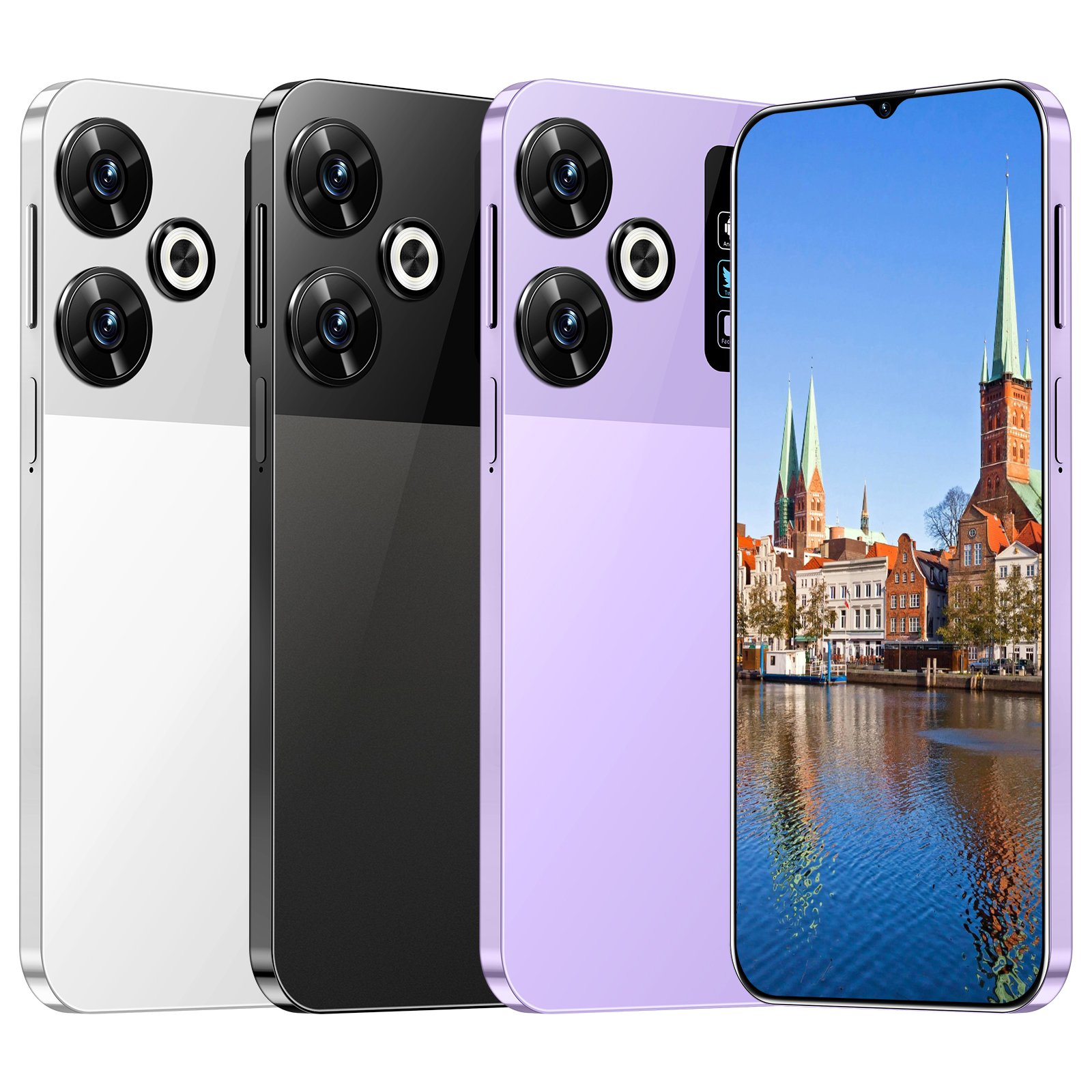 Giant Display Massive Power M6 Pro 16GB RAM 1TB Storage 7.3 Full Display Dual SIM Android Smartphone